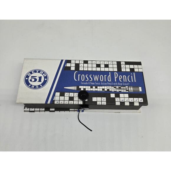 NIB Retro 51 Vintage Metalsmith Tornado Mechanical Pencil, Crossword - Picture 1 of 7
